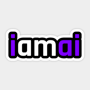 I am AI Sticker